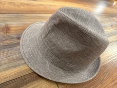 Banana Republic 100% Linen Hat Women’s Fashion Fedora Style size S/M