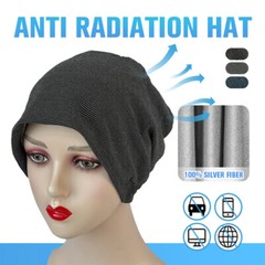 Unisex Anti Radiation Beanie Cap EMF Protection Hat Block Wifi 5G Microwave RF