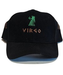 Virgo Zodiac Astrology Hat Baseball Cap Present Gift Thick Material Adjustable
