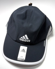 Women’s Adidas Aeroready Black / White Hat NWT One Size Strap