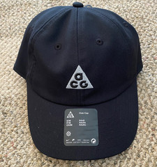 Nike ACG Hat Baseball Club Cap Repel IH9256-010 Black Adult Unisex Size S/M