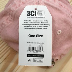 Time & Tru Baseball Cap Womens One Size Curved Brim Pink