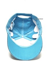 Sanrio Hello Kitty Rainbow Blue Lady Cap Baseball Adjustable Strapback Women Hat