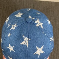 No Boundaries Stars & Stripes Baseball Hat Strapback Americana Unisex One Size