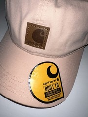 Carhartt Women’s Canvas Baseball Hat NEW NWT Adjustable AH0289 Peach Work Chores