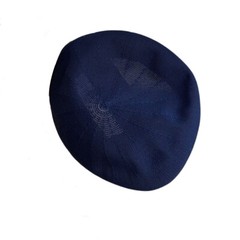 Women Summer Lightweight French Beret Breathable Thin Solid Color Beanie Hat