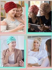 6 Pieces Chemo Turbans for Women Chemo Headwear Flower Cap Soft Cancer Hats B…