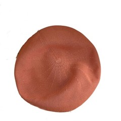 Women Summer Lightweight French Beret Breathable Thin Solid Color Beanie Hat