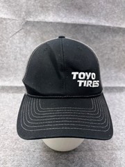 Toyo Tires Hat Cap Snap Back Adult One Size Black Gray Cotton Polyester Trucker