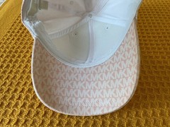 Michael Kors MK Signature Logo Baseball Cap, Hat – Light Pink, Adj, New w/o Tags