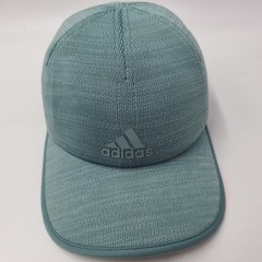 Women Adidas Hat Adjustable Teal Logo Climacool Mesh Golf Performance Polyester