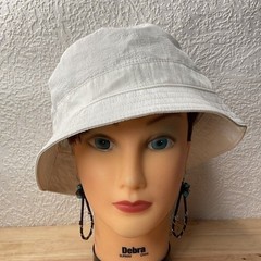 NWOT Zyia Active CreamIvory Panama Bucket Hat Women 57.5cm China Nylon/Polyester