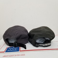 Lululemon Hat Womens Lot of 2 Black Adjustable Strapback Running Casual Faded