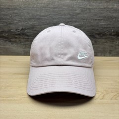 Nike Hat Cap Strap Back Pink Heritage 86 Embroidered Logo Sportswear Casual