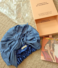Organic Mulberry Sleep Turban & Bonnet Silver Ion & Organic BAMBOO SILK Lining