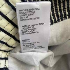 Urban Outfitters Striped Patchwork Bucket Hat In Blue NWT