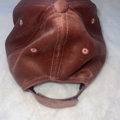Francesca’s Pink Velvet Baseball hat
