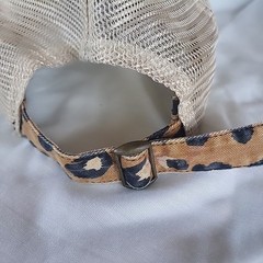 Free Wild Hat Cap Women’s Camo Adjustable Strap Back Camouflage Mesh Distressed
