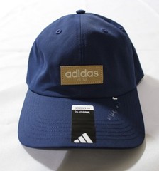 Adidas Women’s Court Relaxed Strapback Hat WR4 Dark Blue/Clear Brown One Size