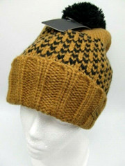 Dakine Martina Hat Women’s Knit Pom Beanie Caramel