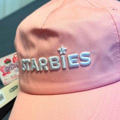 Starbucks Starbies Pink Cap Hat Snapback Adjustable Limited Edition NEW