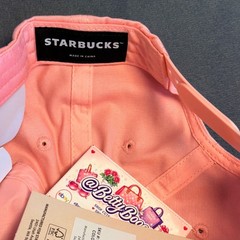 Starbucks Starbies Pink Cap Hat Snapback Adjustable Limited Edition NEW