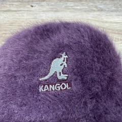 Kangol Purple Fuzzy Angora Bucket Hat Y2K Indie Sleaze Streetwear