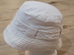 Liz Claiborne Bucket Hat Women White Small Vintage Made in China