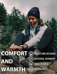 XXL Oversized Beanie Hat for Men and Women Extra Large Warm Winter Cap for Bi…
