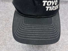 Toyo Tires Hat Cap Snap Back Adult One Size Black Gray Cotton Polyester Trucker