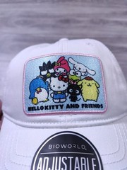 Hello Kitty And Friends Hat Adult One Size Fits Most White Kitty Cat Womens