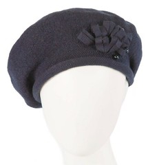 Woolen navy beret made in Europe. Hats From OZ – 100% Australian Owned business