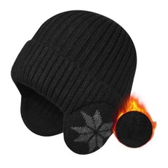 Thick Knitted Warm Ear Protection Hat – Cozy Comfort Winter Cap for Cold Weather