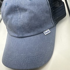 Baseball Hat Keds Blue 6 Panel Core Classic Twill Adjustable Back Mesh Cap