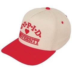 C.C Unisex Cupid University Letter Embroidered Snapback Baseball Tucker Cap Hat