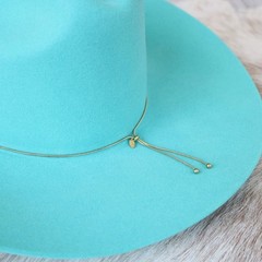 Gold Snake Chain Hat Band