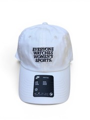 NIKE x TOGETHXR Everyone Watch Women’s Sports Hat Unisex Adult S/M White NWT