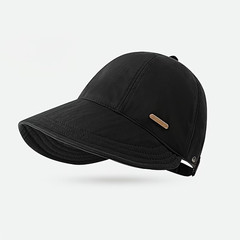 Summer Breathable Foldable Wide-brimmed Baseball Cap Women Sun Hat UV Protection