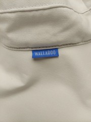 Women’s Wallaroo Casual Traveler Sun Hat Wide Brim White 100% Cotton