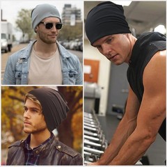Unisex Slouchy Beanie Hat Soft Lightweight Winter Warm Knit Cap Men Women Ski