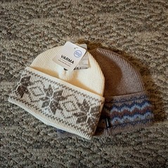 2 VARMA Hats 100% Icelandic Wool Beanies NWT