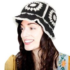 Winter Autumn Fashion Crochet Bucket Hat Women’s Girls Warm Soft Knitted Hat