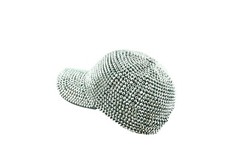 Baseball Cap Bling Full Rhinestone Studded Cotton Caps Fashion Hat Adjustable